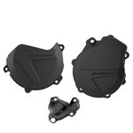_Polisport Clutch+Ignition+Water Pump Cover Protector Kit HVA FE 450 17-23 KTM EXC-F 450 17-22 | 90991-P | Greenland MX_