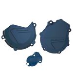 _Polisport Clutch+Ignition+Water Pump Cover Protector Kit HVA FE 450 17-23 KTM EXC-F 450 17-22 | 90993-P | Greenland MX_
