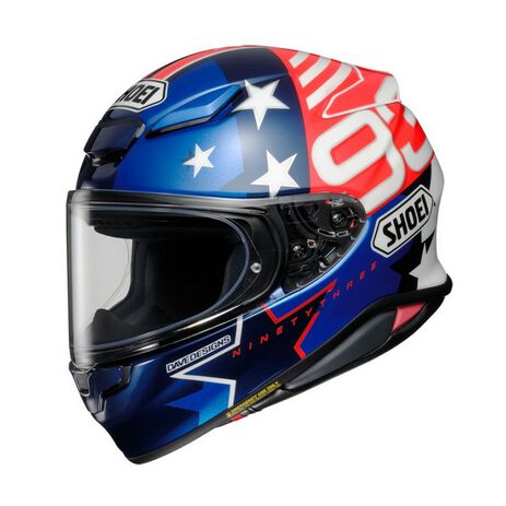 _Shoei NXR 2 Marquez American Spirit TC10 Helmet Blue/Red | CSNXR219051-P | Greenland MX_