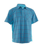 _Club Ride Short Sleeve Shirt Blue | MJDT801SP-L-P | Greenland MX_