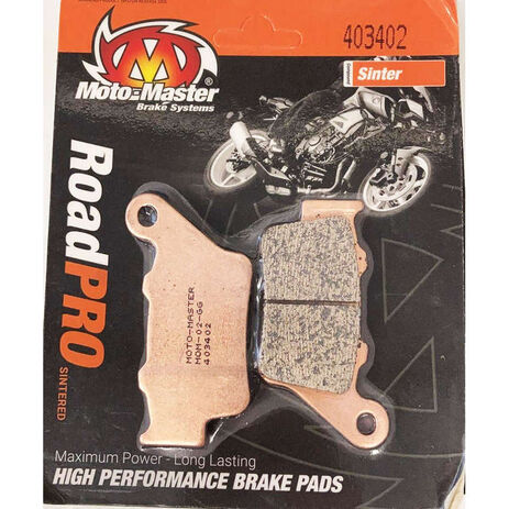 _Moto-Master Rear Brake Pads RoadPro Sinter. HQV 701 Enduro/Supermoto 16-.. | 403402 | Greenland MX_