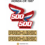 _OEM-Aufkleber-Kit Honda CR 500 R 1987 | VK-HONDCR500R87 | Greenland MX_