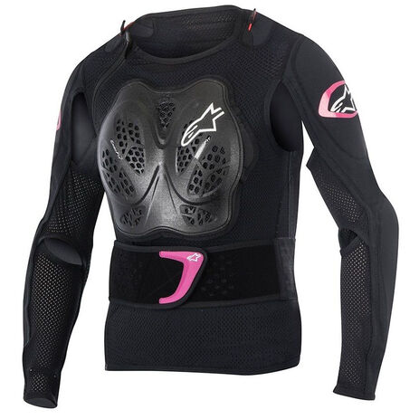 _Alpinestars Stella Bionic Body Protektoren-Jacke für Damen Schwarz/Rosa | 6516016-1360 | Greenland MX_