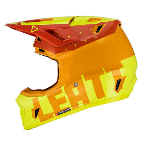 _Leatt Moto 7.5 Helmet with Goggles Yellow | LB1023010700-P | Greenland MX_