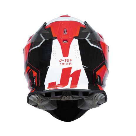 _Just1 J-18 Hexa Helmet Red | 606003027100702-P | Greenland MX_