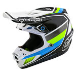 _Troy Lee Designs SE5 ECE Composite Reverb Helmet White/Blue | 183001002-P | Greenland MX_