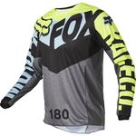 Fox 180 Trice Jersey Gray L, , hi-res