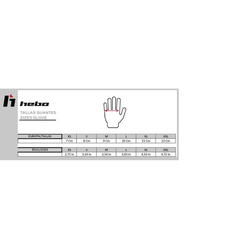 _Hebo Tracker II Gloves Red | HB1005RL-P | Greenland MX_
