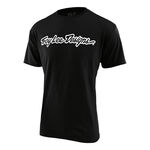 _Troy Lee Designs Signature T-Shirt Black | 701037212-P | Greenland MX_
