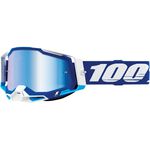 _Masque 100% Racecraft 2 Blue Ècran Miroir | 50010-00002-P | Greenland MX_