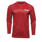 _Maillot Thor Sector Minimal Rouge | 29106431-P | Greenland MX_