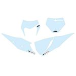 _KTM EXC 250-350 20-.. EXC-F 250-500 20-.. Blanco Number Plate Backgrounds | 79708988100AB | Greenland MX_