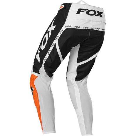 _Pantalon Fox 360 Dvide Noir/Blanc/Orange | 28822-135 | Greenland MX_