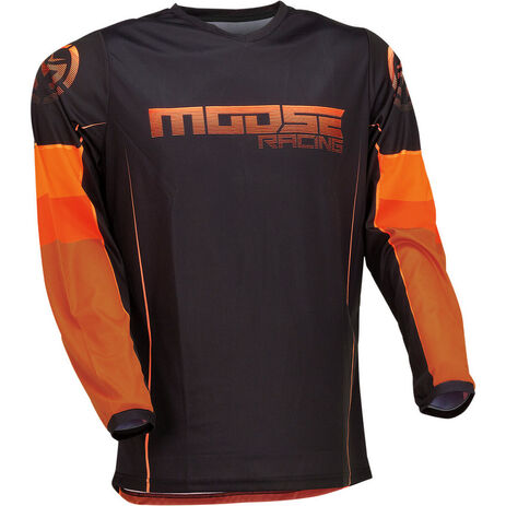 _Moose Racing Qualifier Jersey Orange/Gray | 2910-7196-P | Greenland MX_
