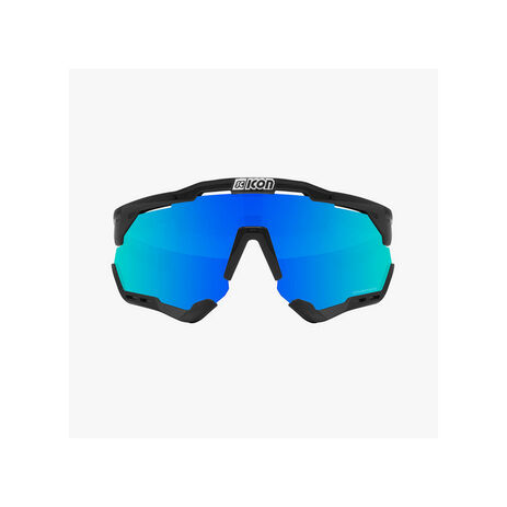 _Scicon Aeroshade XL Schwarz Brillen Multi-Mirror Gläsern Blau | EY25030201-P | Greenland MX_