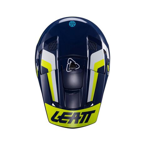 _Casque avec Masque Leatt Moto 3.5 V24 Bleu  | LB1024060400-P | Greenland MX_