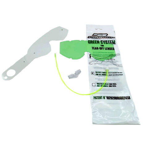 _Pro Grip 3290 Green System for Pro Grip Tear-Off Lenses | 3290 | Greenland MX_