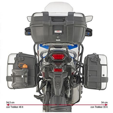_Givi Specific PL One-Fit Pannier Holder for Monokey Case Honda CRF 1100L Africa Twin AS 20-.. | PLO1178MK | Greenland MX_