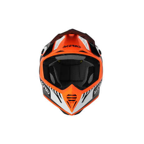 _Acerbis X-Track MIPS Helmet Black/Orange Fluo | 0025075.446-P | Greenland MX_