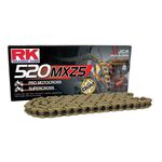 _RK 520 MXZ5 Super Reinforced Chain 120 Links Gold CL | HB520MXZ5120G | Greenland MX_