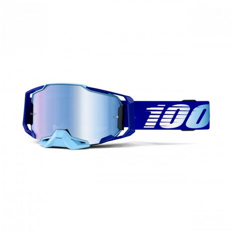 _100% Armega Mirror Lens Goggles Royal Blue | 50710-360 | Greenland MX_