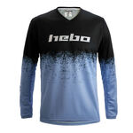 _Hebo Pro Trial V Dripped Jersey Blau | HE2186AAL-P | Greenland MX_