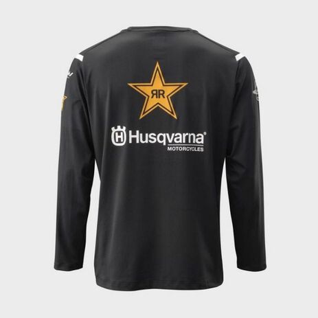 _Husqvarna Rock Star Long Sleeve T-Shirt | 3RS23004050-P | Greenland MX_