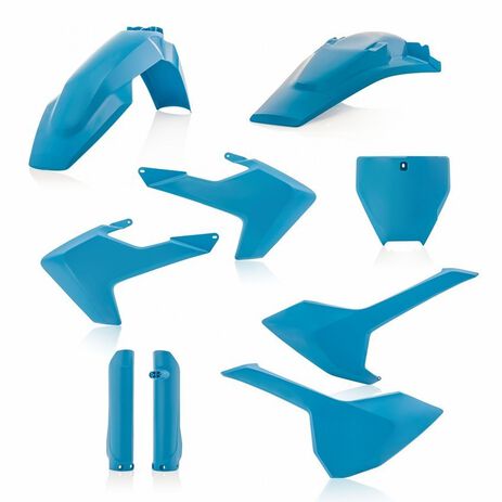 _Acerbis Husqvarna TC 250 17-18 FC 16-18 Plastic Kit Full Blue | 0021831.041-P | Greenland MX_