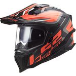 _LS2 MX701 Explorer Alter Helmet Black/Orange | 467012152XS-P | Greenland MX_