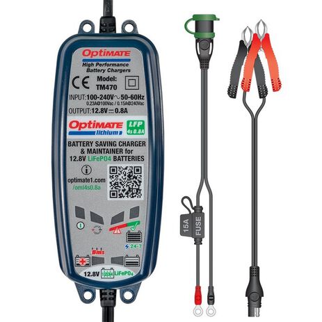 _Chargeur de Batterie Lithium Tecmate Optimate 12.8V - 13.2V | 38070153 | Greenland MX_