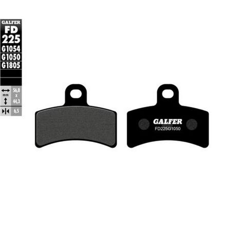 _Galfer Semi-Metall Bremsbeläge Hinten Gas Gas Pampera 125/250 03-..-03 | FD225G1050 | Greenland MX_