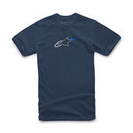 _T-Shirt Alpinestars Ageless Rake Blue Marin | 1213-72530-70-L-P | Greenland MX_
