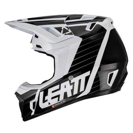 _Helm mit Brille Leatt Moto 7.5 Rot/Blau XXL Weiss | LB1023010950-P | Greenland MX_