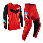 _Leatt Moto 3.5 Jersey und Hose Kit Rot | LB5023032800-P | Greenland MX_