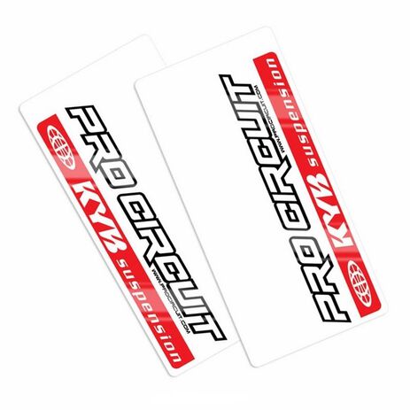 _Pro Circuit KYB Fork Decals | DCFDKYB-RED | Greenland MX_