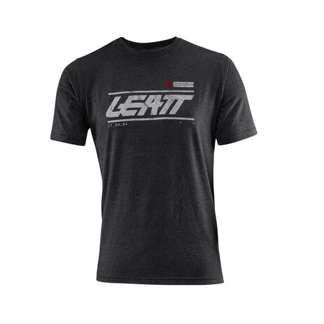 _T-Shirt Leatt Core Denim Noir | LB5024400270-P | Greenland MX_