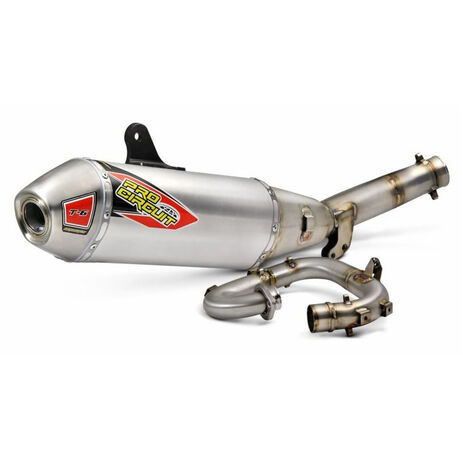 _Pro Circuit T6 Inox Yamaha YZ 250 F 17-18 Complete Exhaust System | PC-0131725G | Greenland MX_
